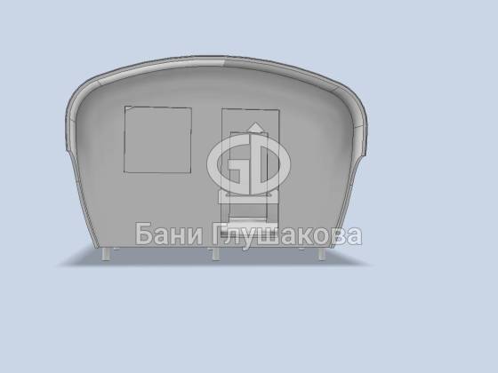 Баня «Танк Сказка» 4,5х6