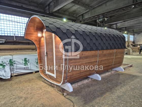 Баня бочка «Сказка» 4м из термодоски №82500305